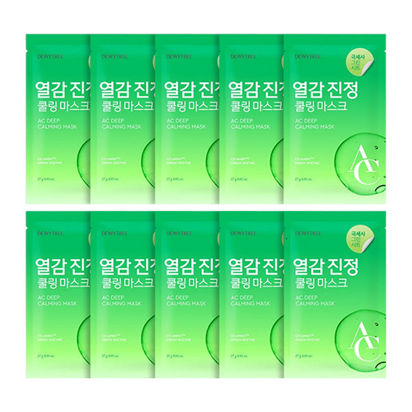 DEWYTREE AC Deep Heat-Relief Soothing Mask 27g*10ea