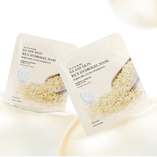 esfolio Glass Skin Rice Hydrogel Mask 30g*5ea
