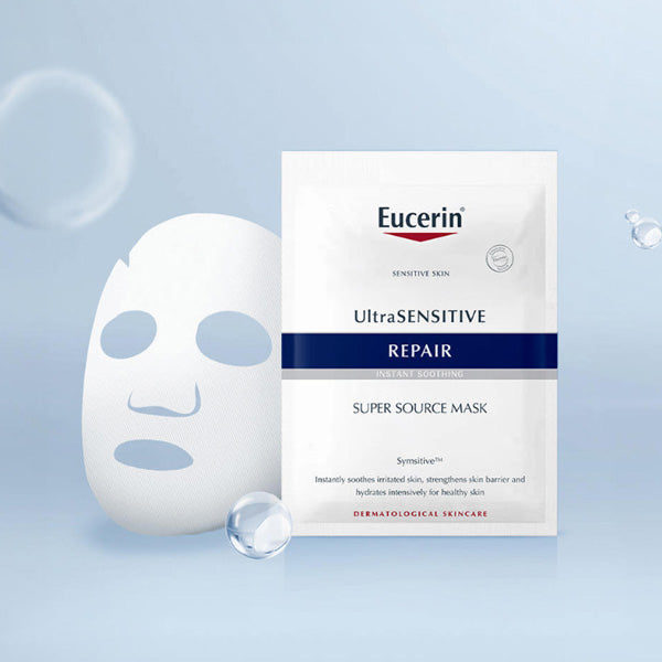 Eucerin Ultra-Sensitive Repair Soothing & Barrier Mask Pack 25g*10ea