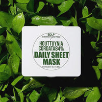 DERMA FACTORY EDLP Houttuynia Cordata 84% Daily Sheet Mask 340g 30 Sheets
