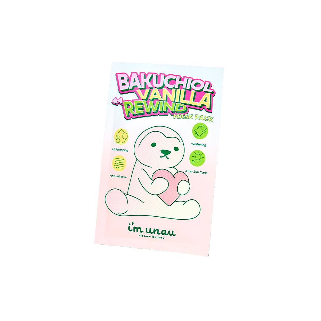 i'm unau Bakuchiol Vanilla Rewind Mask Pack 27ml x 5ea