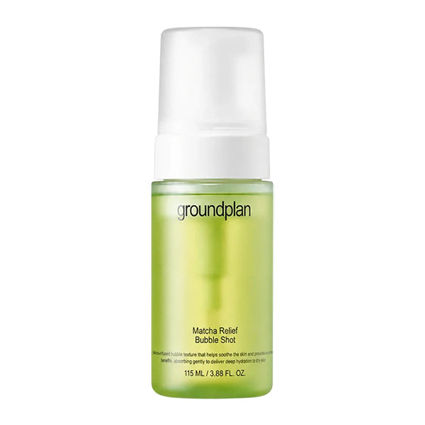 groundplan Matcha Relief Bubble Shot 115ml
