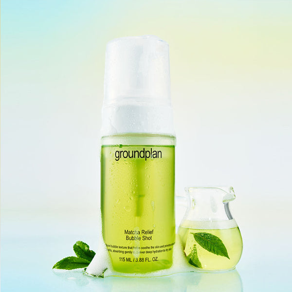 groundplan Matcha Relief Bubble Shot 115ml