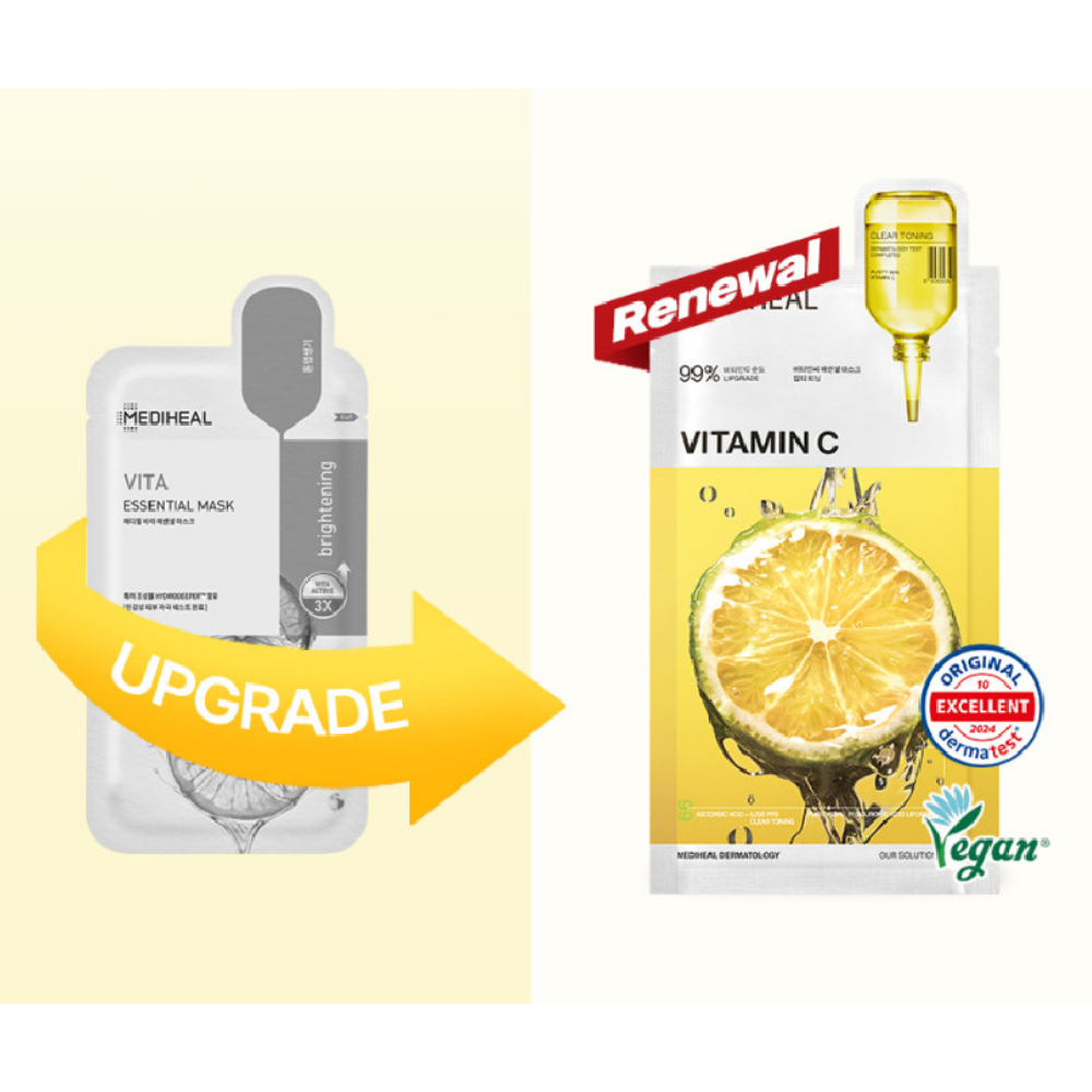 Máscara esencial de Vita Mediheal 24 ml