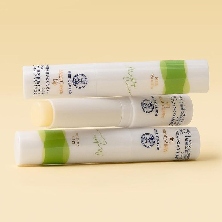 MENTHOLATUM Melty Cream Lip Milk Vanilla SPF25 PA+++ 2.4g