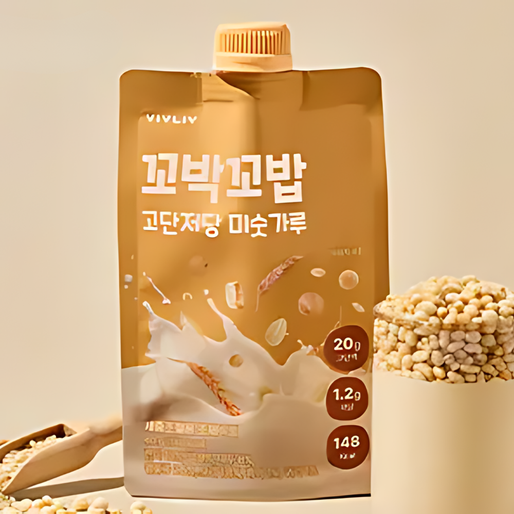 VIVLIV KKOBAK KKOBAB SCHACHO DE SUGAR BAJO PROTEINES - 40G × 7 (elija 1 de 6 sabores)