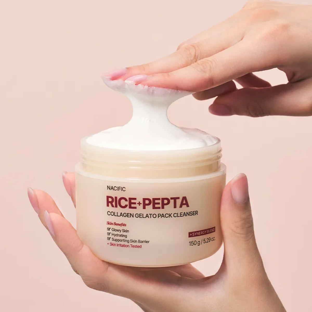 NACIFIC Rice Pepta Collagen Gelato Pack Cleanser 150g