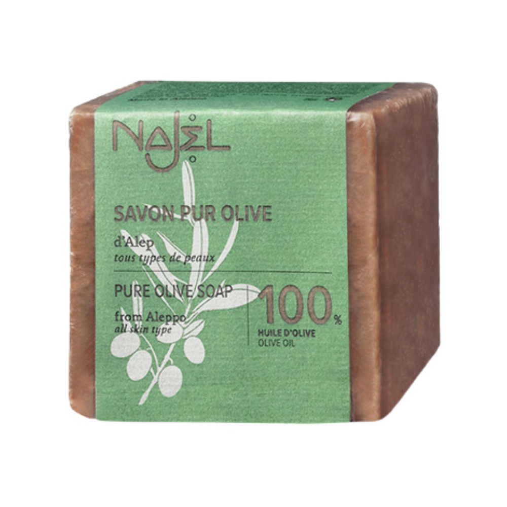 NAJEL Aleppo Soap 100% Olive Oil 200g