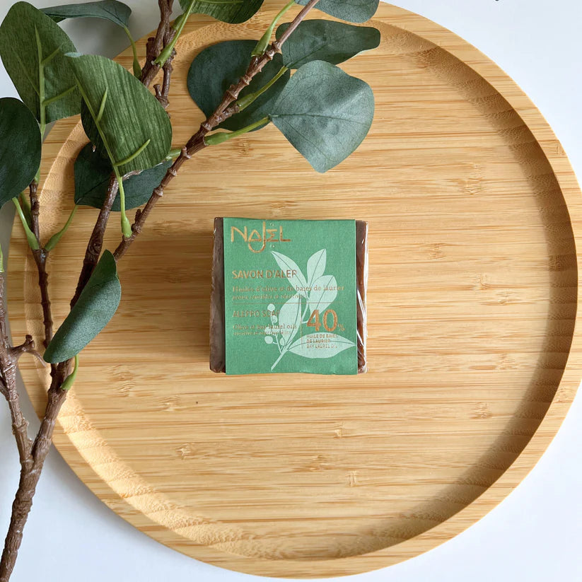 NAJEL Aleppo Soap 40% Laurel Oil 200g
