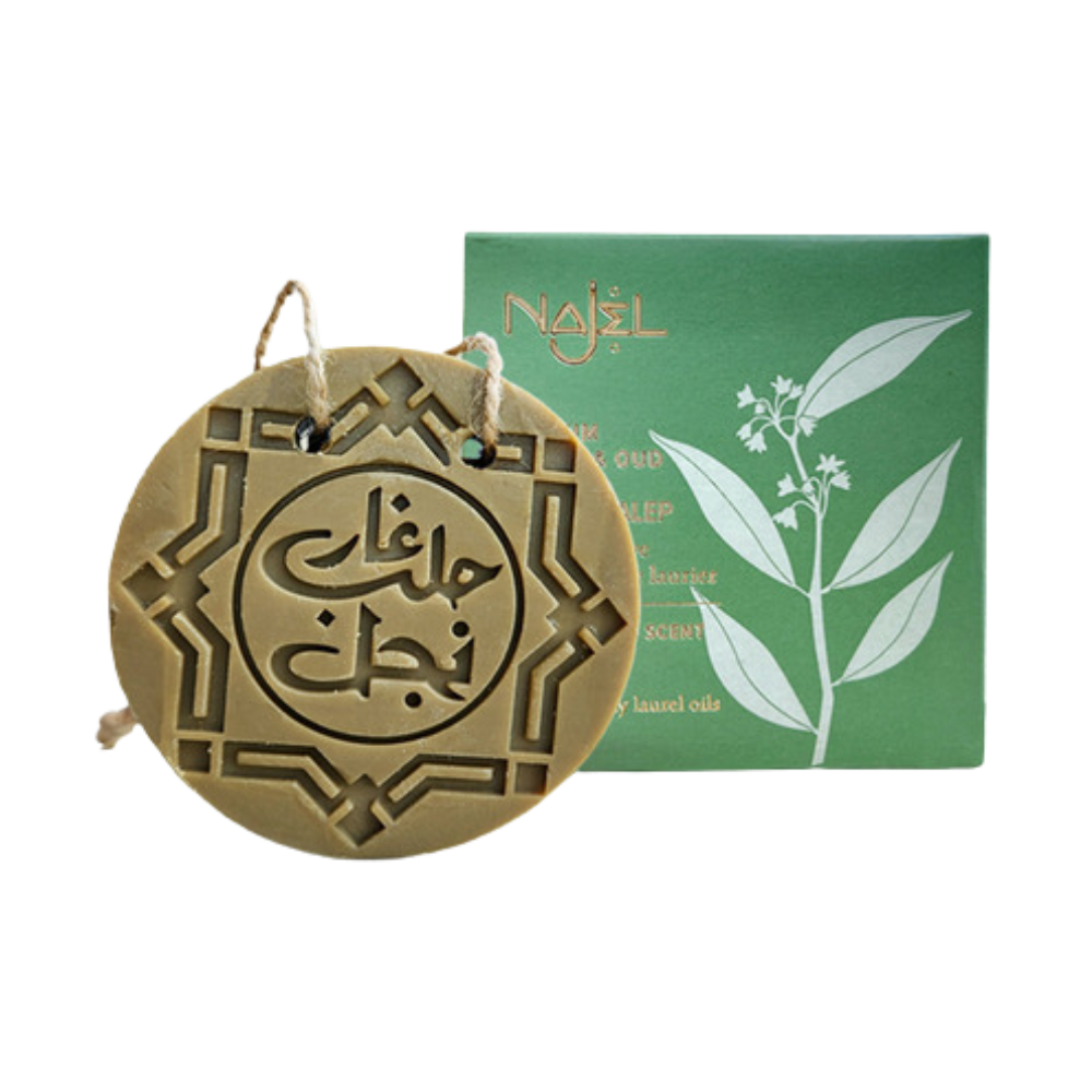 NAJEL Aleppo Soap Amber & Wood 150g