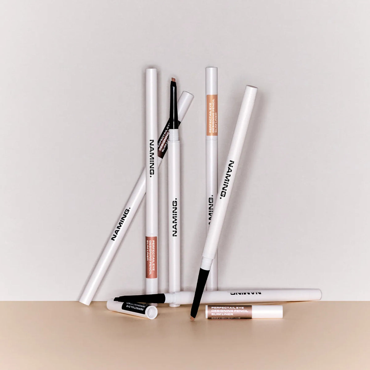 NAMING. Perpectail Eye Designing Pencil Slim Liner 0.04g (6 Colors)