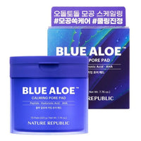 NATURE REPUBLIC Blue Aloe Calming Pore Pad 220g 70ea
