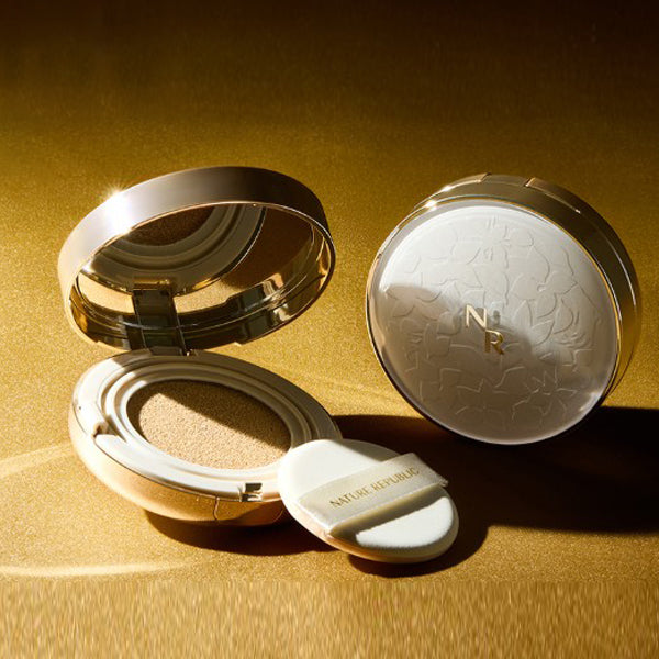 NATURE REPUBLIC Ginseng Ampoule Cushion SPF50+ PA+++ + Refill 15g 2 colors