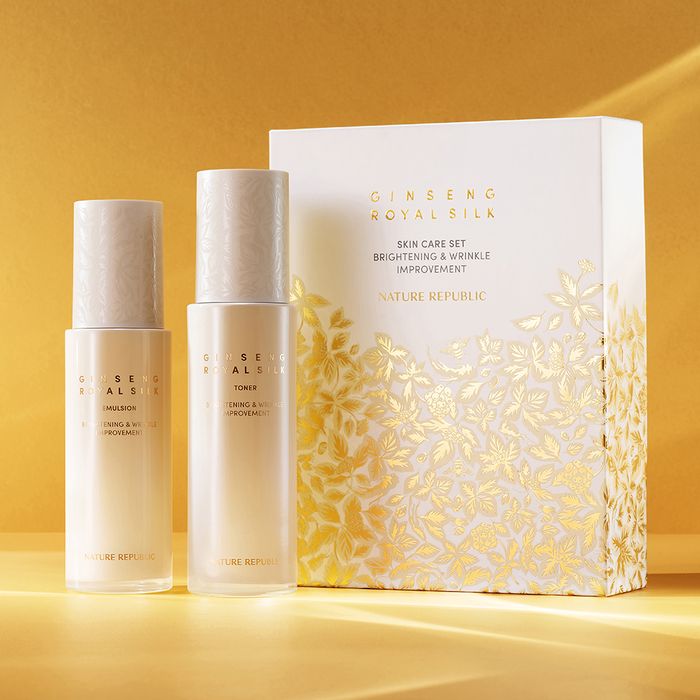 NATURE REPUBLIC Ginseng Royal Silk Skincare 2-Piece Set