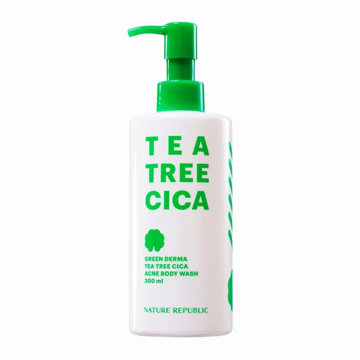 NATURE REPUBLIC Green Derma Tea Tree Cica Acne Body Wash 300ml