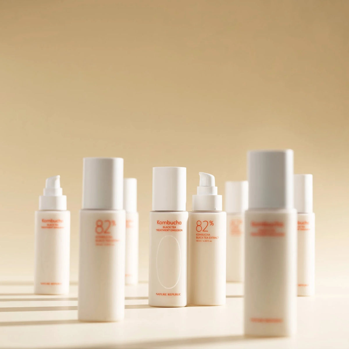 NATURE REPUBLIC Emulsión de tratamiento de té negro kombucha 130 ml