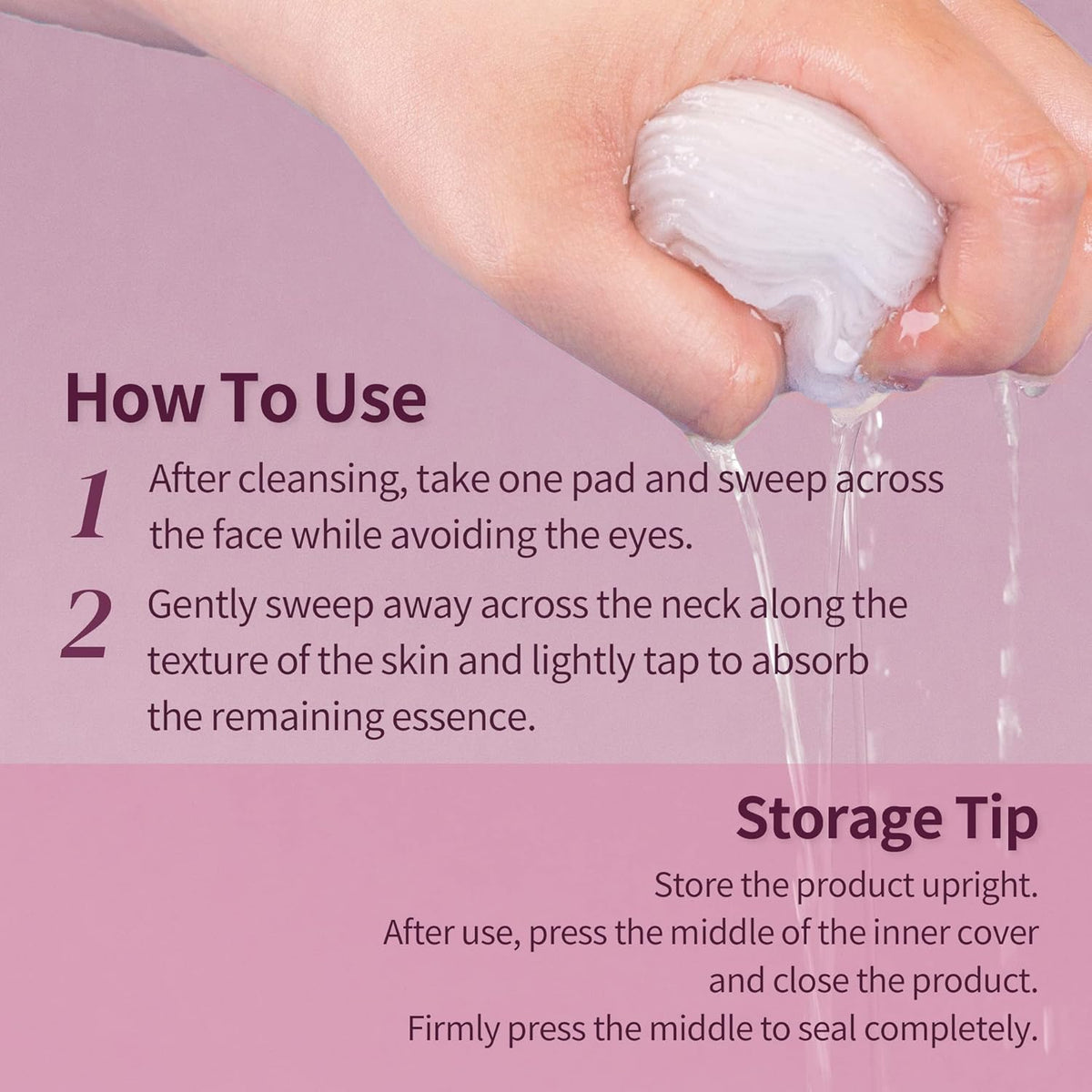 NEOGEN Probiotics Relief Toning Pads 140ml (50 Sheets)