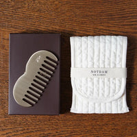 NOTDAM BANGJJA Brassware Apple-Comb Gua Sha peine con regalo de jeogori de cortesía