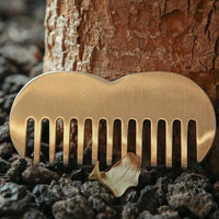 NOTDAM BANGJJA Brassware Apple-Comb Gua Sha peine con regalo de jeogori de cortesía