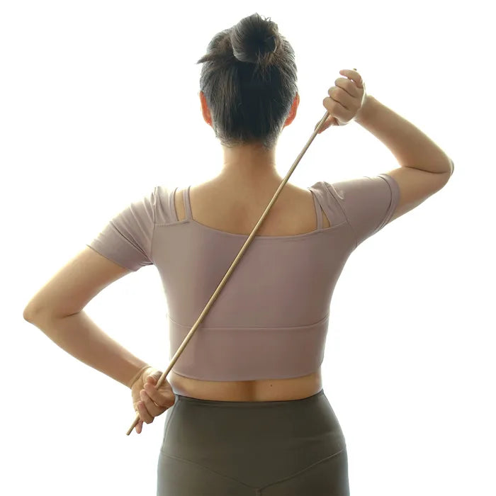 NOTDAM Bangjja Brassware Long Stick Gua Sha 70 Massager with Complimentary Leather Case