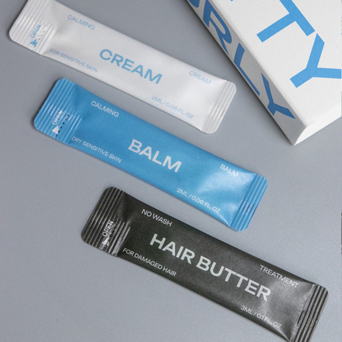 NOTTY CURLY Trial Kit 3-Piece Sample Set