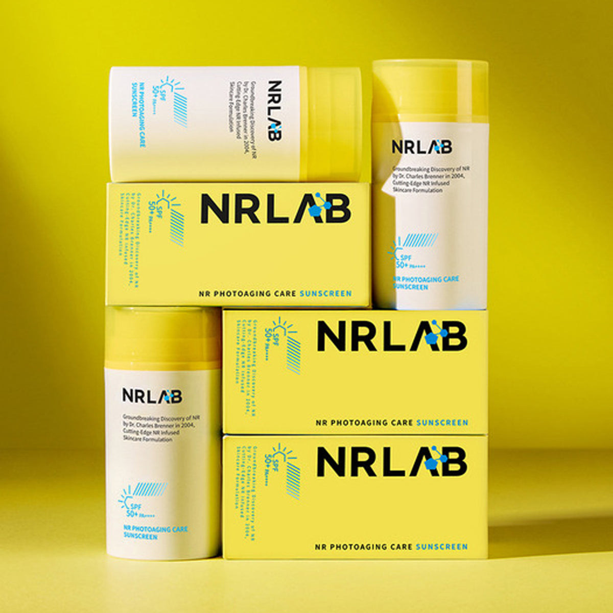 NRLAB NR Photoaging Care Sunscreen 30ml + Brush