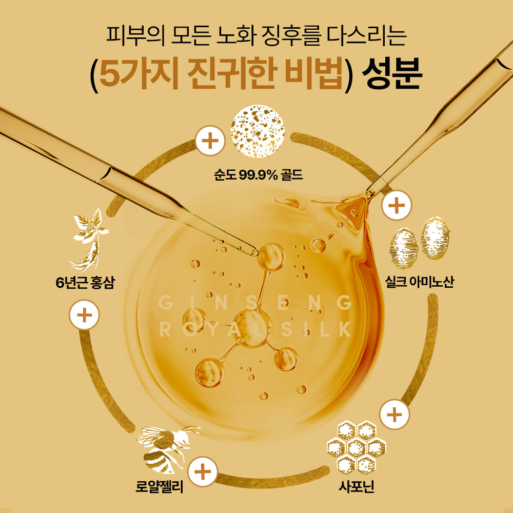 Nature Republic Ginseng Gold Silk Watery Cream 60g