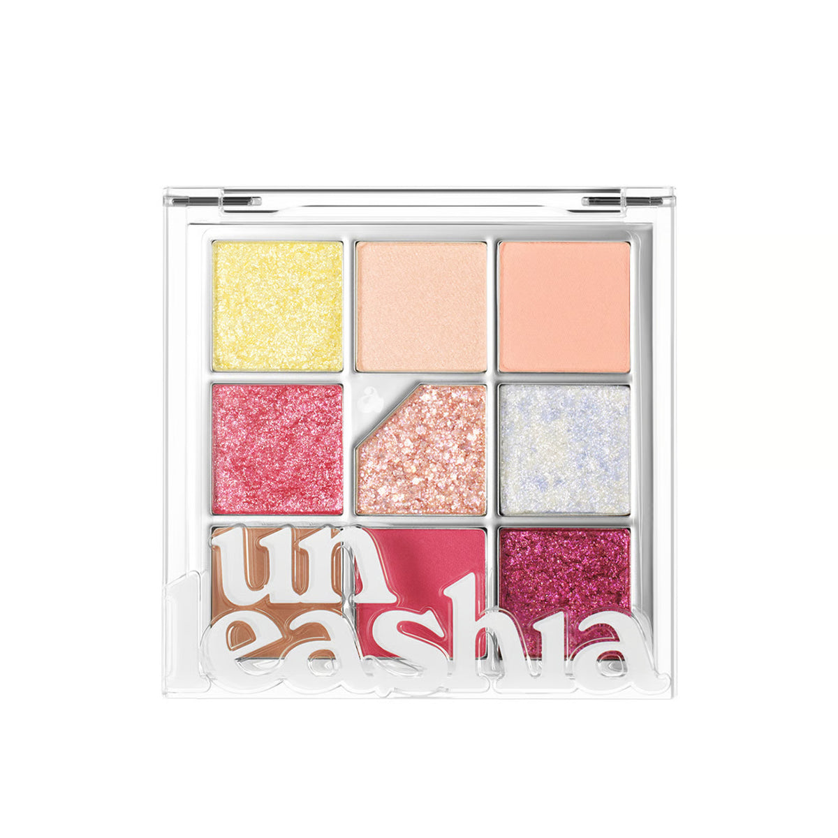 Paleta de ojos Glitterpedia de Unleashia 6.6g 7 Color