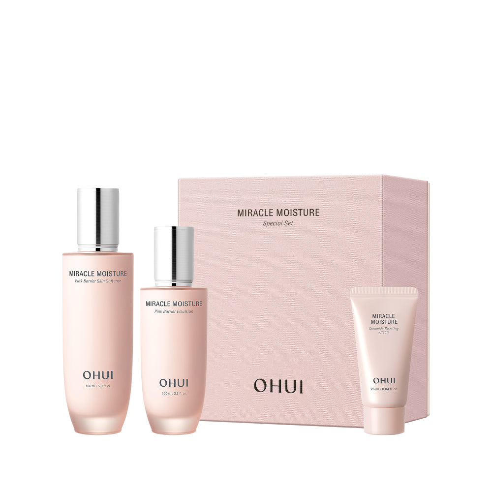O HUI Miracle Moisture Pink Barrier 2pcs Set especial