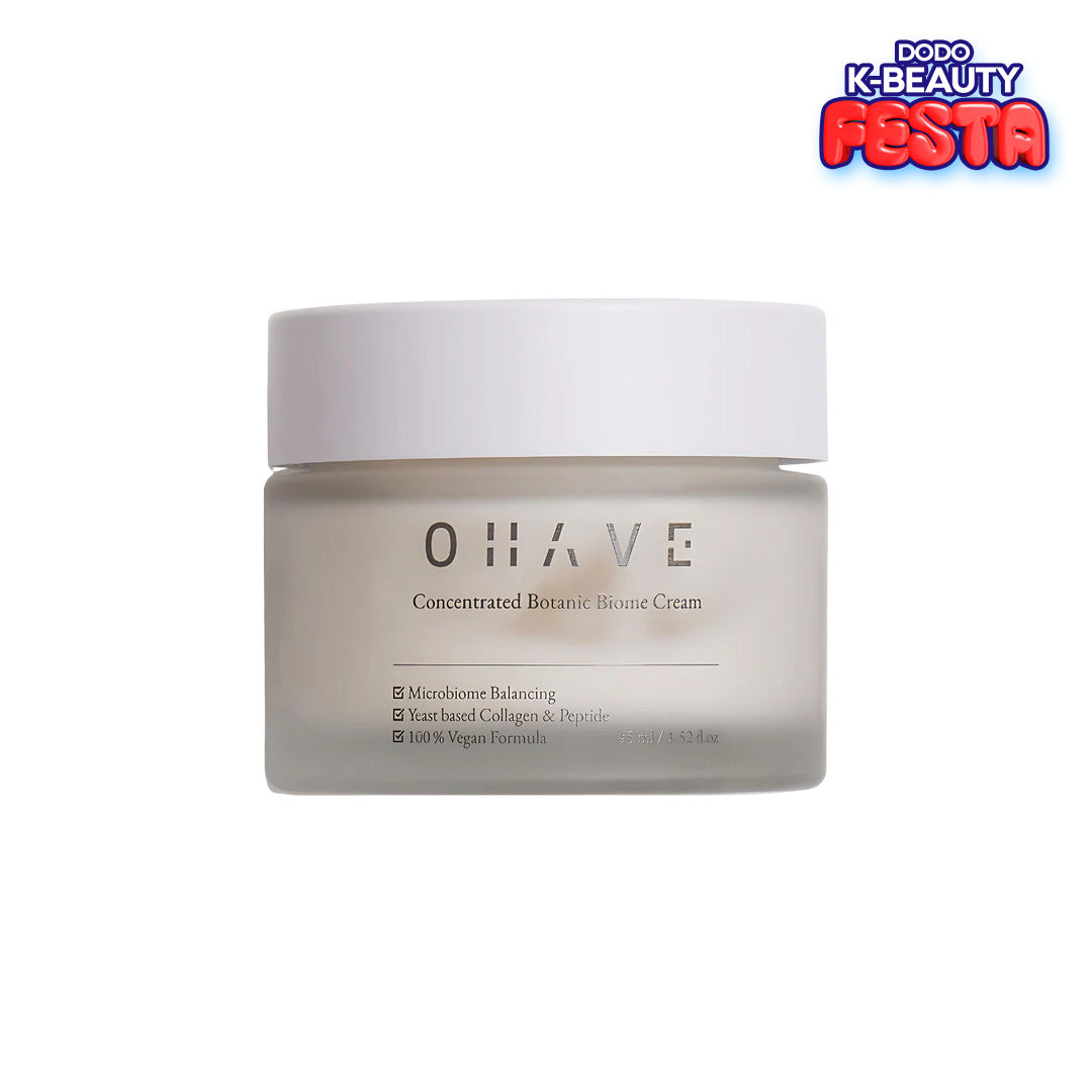 Crema de bioma botánico concentrado de ohave 45 ml