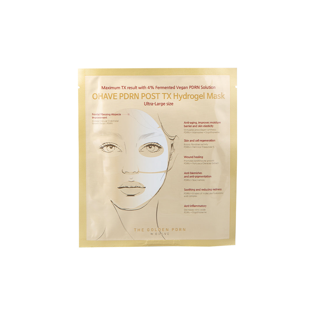 OHAVE PDRN POST TX Hydrogel Mask 1 Box (5 Sheets)