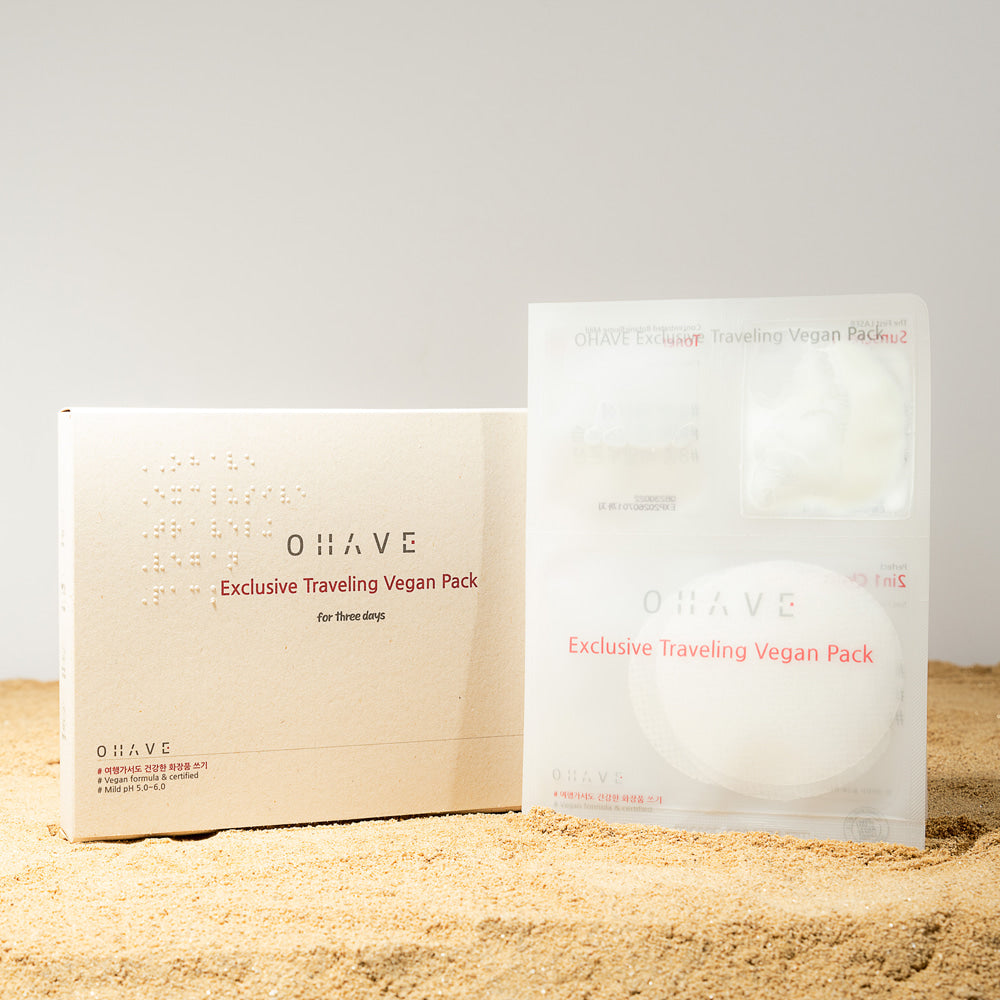 OHAVE Exclusive Traveling Vegan Pack x 3pack (for three days)