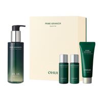 OHUI Prime Advancer Gel to Foam Deep Cleanser Special Set