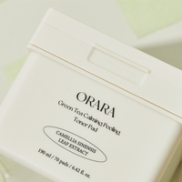 ORARA Green Tea Calming Peeling Toner Pads 190ml * 70 Pads