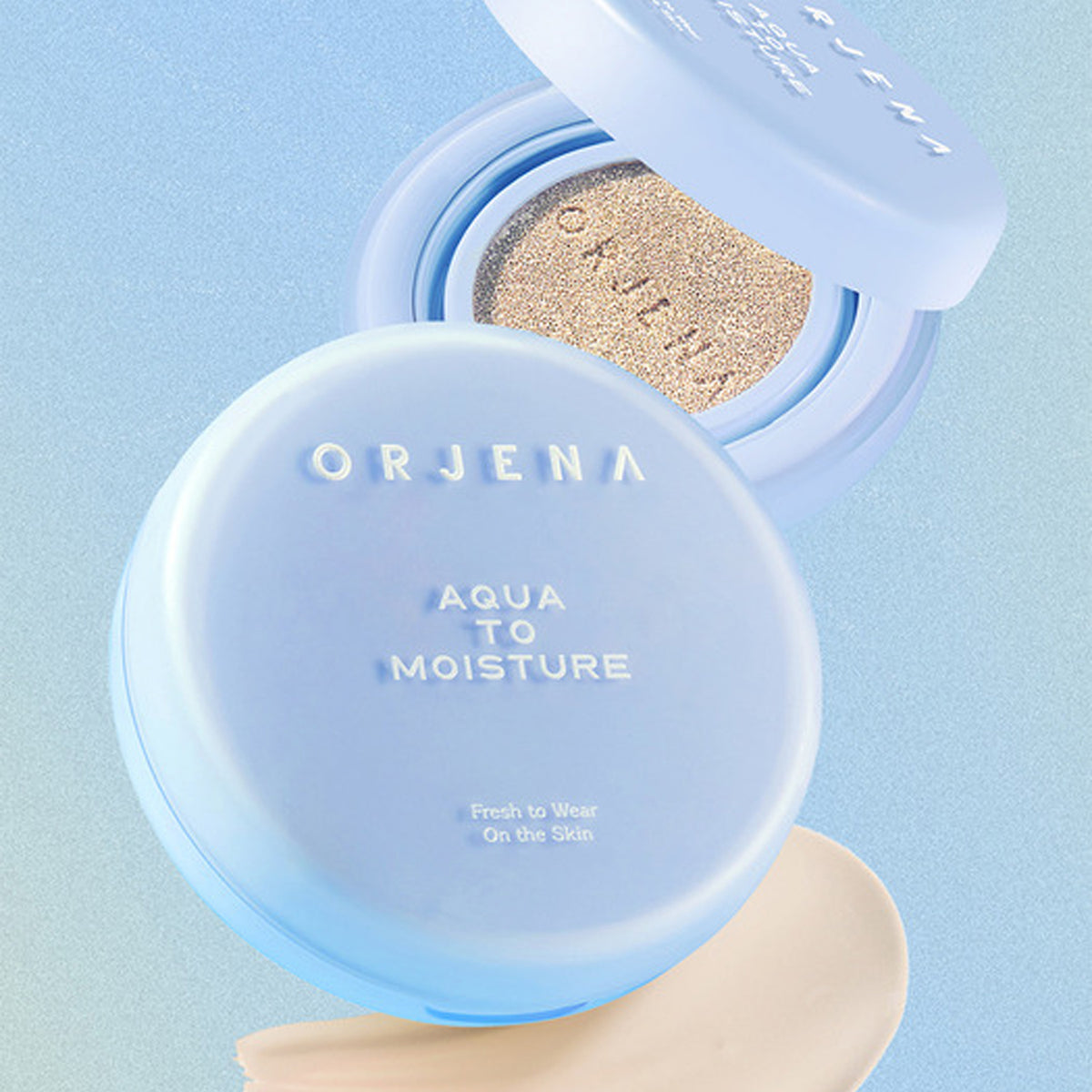 ORJENA Aqua To Moisture Cushion (Main Product + Refill) 4 colors