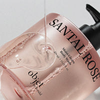 Objet by KUNDAL Moist Gleam Body Wash 450ml & Room Slippers Set