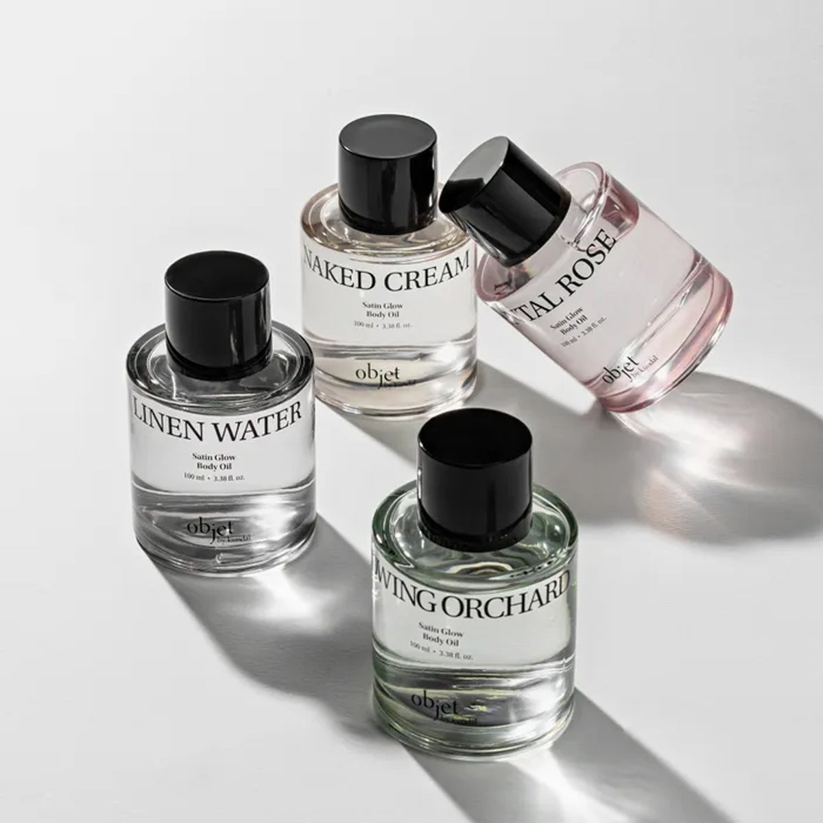 Objet by KUNDAL Satin Glow Body Oil 100ml 4 Types