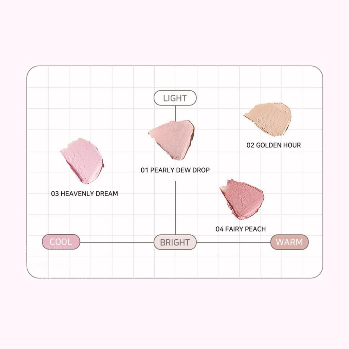 Ohayoh Unreal Glow Dew Stick 4.7g 4 Colors