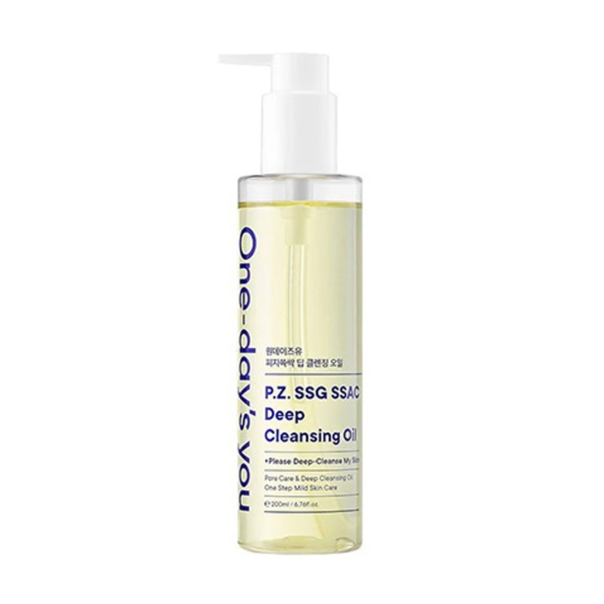 One-day's you P.Z SSG SSAG Deep Cleansing Oil 200ml