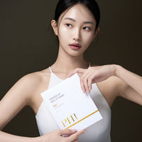 PHI BEAUTY Triple Reboot Skin Booster Serum (30ml) + Tension-Up Real Fit Mask 1 Box (4 ea)