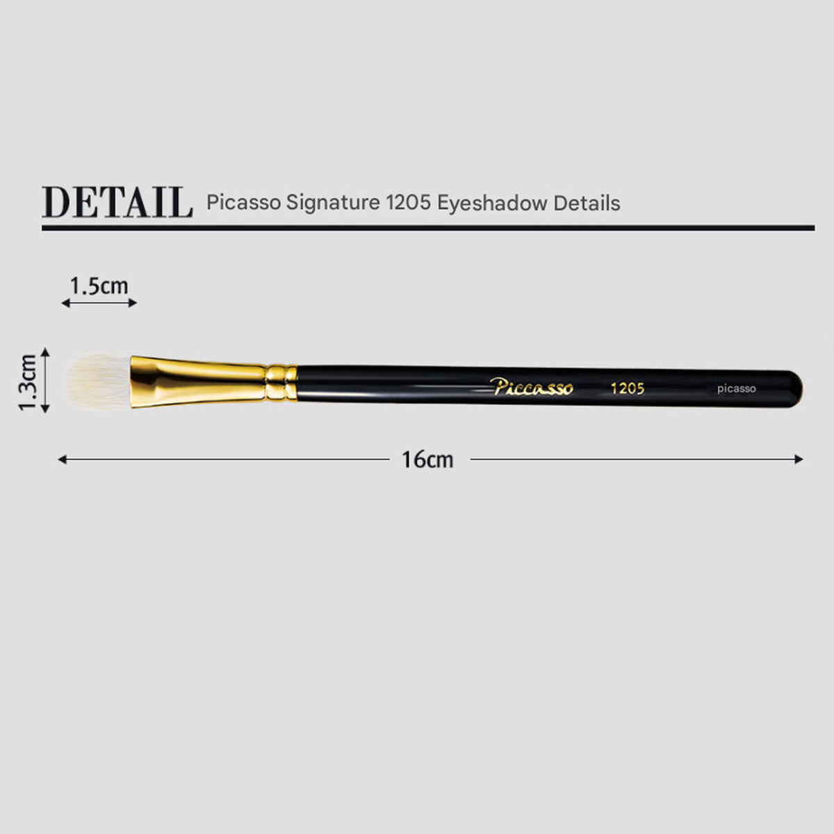 PICCASSO Signature 1205 Eyeshadow Brush