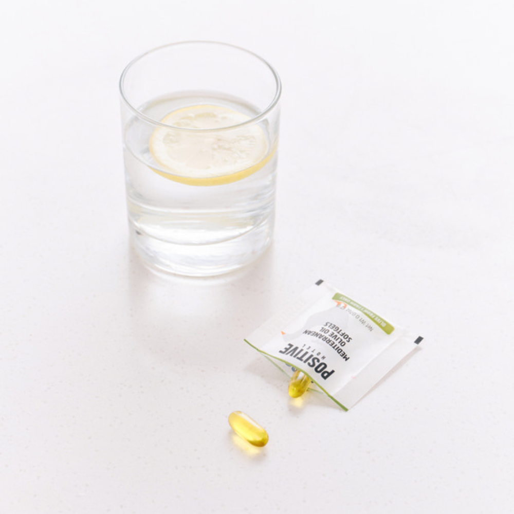 POSITIVE HOTEL Acidity 0.1 Premium Olive Oil Capsules - Mediterranean Olive Oil Coupage (1 Box / 30 Sachets)