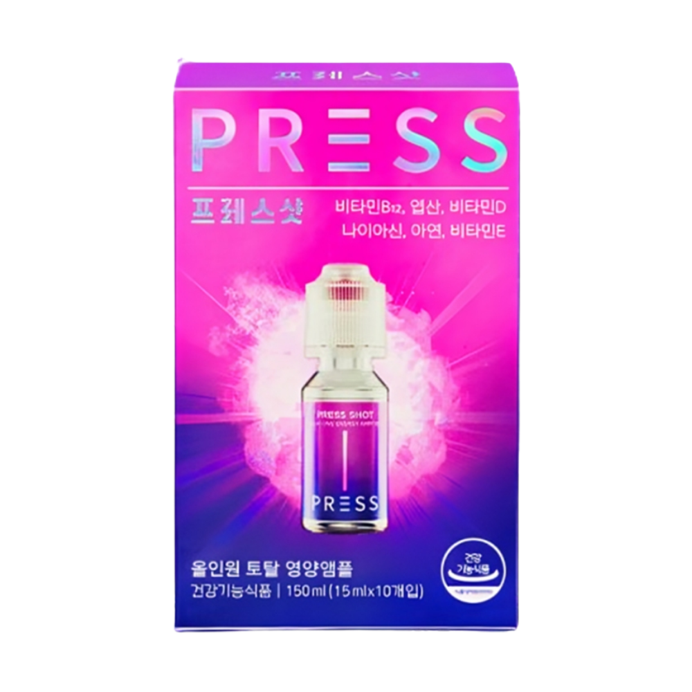 PRESS SHOT All In One Energy Ampoule Press Shot 15ml × 40