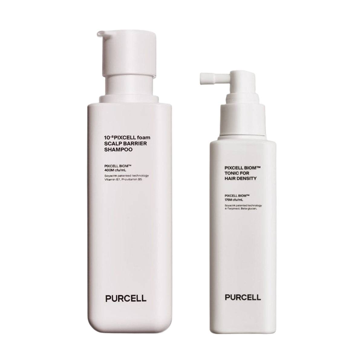 PURCELL Pixcell Biom Hair Set (Shampoo + Scalp Tonic)
