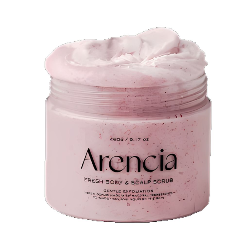 Pink Body Scrub - Lavender & Pear