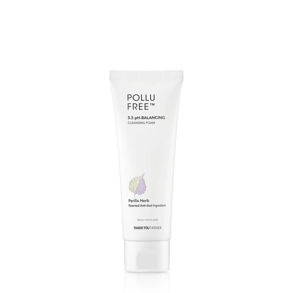(Matthew) THANK YOU FARMER Pollufree 5.5 pH-Balancing Cleansing Foam 120ml - DODOSKIN