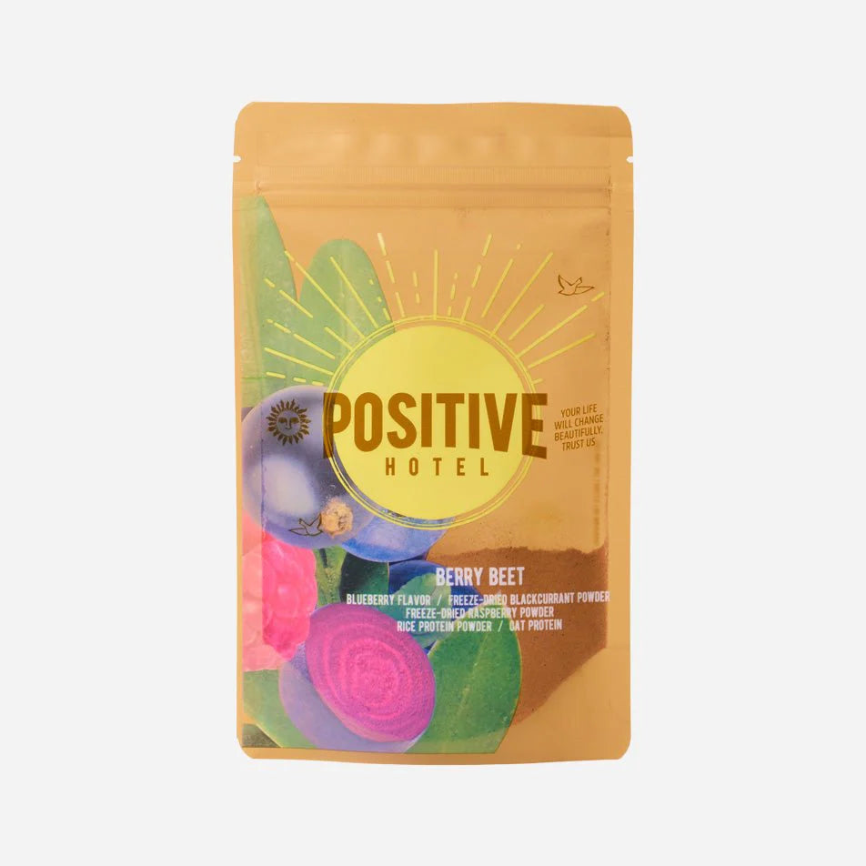 Positive Hotel Mediterranean Easy Bag Berry Beet Protein 1box (45g* 9)