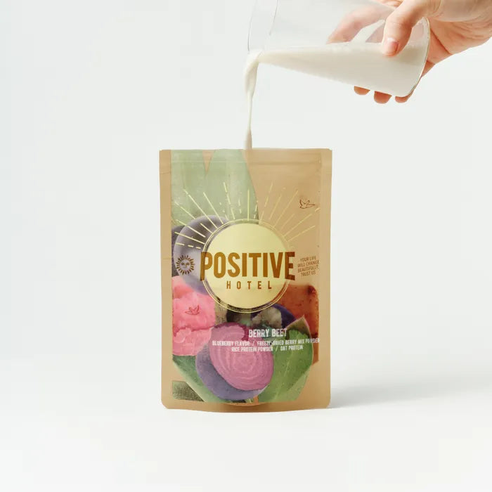 Positive Hotel Mediterranean Easy Bag Berry Beet Protein 1box (45g* 9)