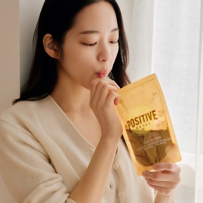 Shake de proteína de grano Mediterranean Bag Positive Hotel - Sartas de 45g × 9 (1 caja)