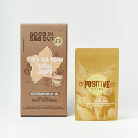 Shake de proteína de grano Mediterranean Bag Positive Hotel - Sartas de 45g × 9 (1 caja)